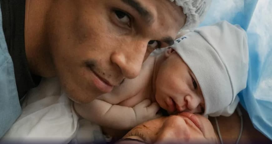 Receba! Nasce Davi, filho de Luva de Pedreiro e influencer Távlia Gomes