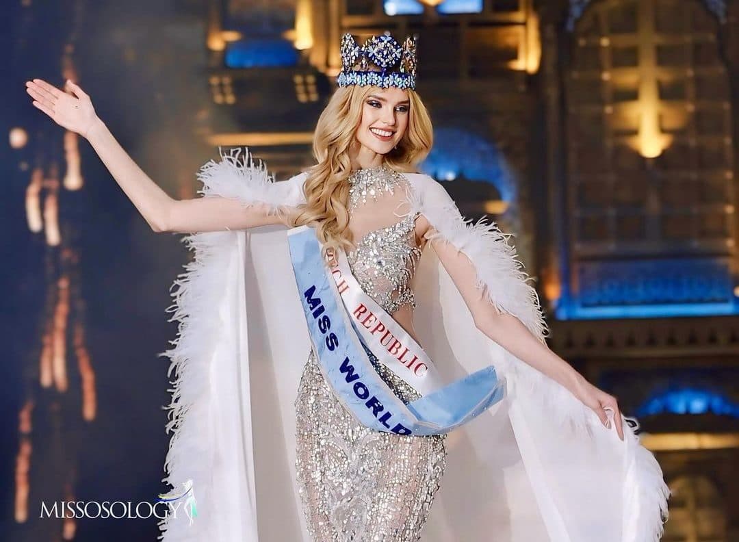 Krystyna Pyszková, da República Tcheca, é coroada Miss Mundo 2024