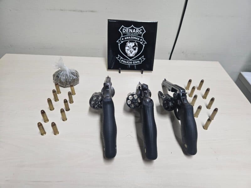 Suposto armeiro de facção criminosa, vulgo “Neguinho” é preso em Manaus