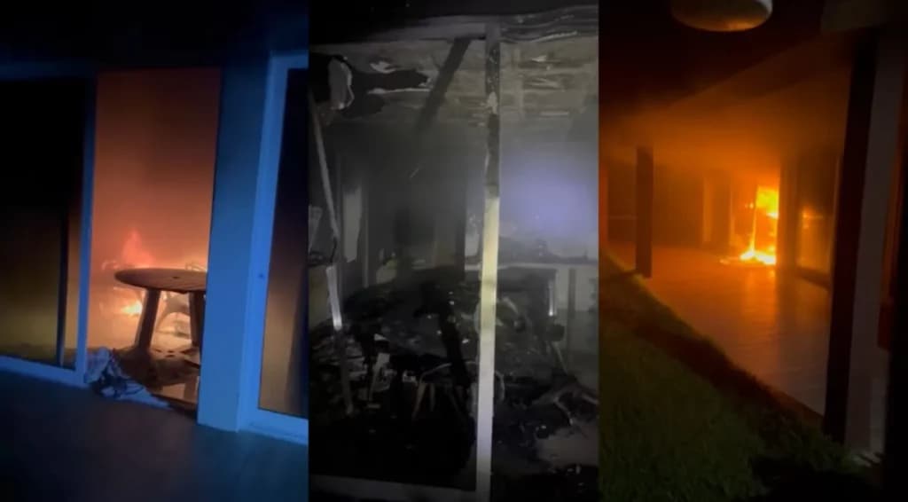 VÍDEO: Casas de novo presidente do União Brasil e irmã são incendiadas em Pernambuco