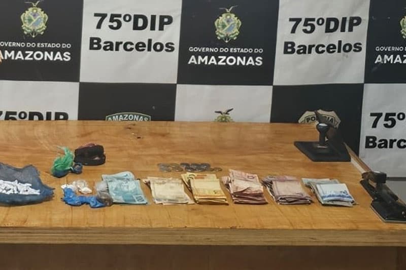 ‘Gaúcho’ é preso por comercializar drogas em Barcelos, no AM