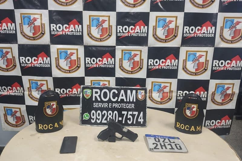 Dupla é presa por roubo no bairro Jorge Teixeira, na zona Leste de Manaus