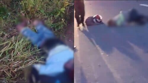 VÍDEOS: Motociclistas em alta velocidade morrem após colisão frontal na AM-070; imagens fortes