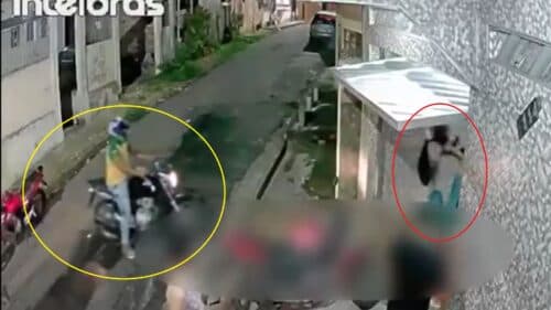 VÍDEO: Clientes e funcionários de lanchonete de Manaus são surpreendidos por assaltantes