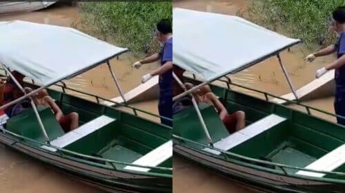 VÍDEO: Briga de casal termina com homem esfaqueado no interior do AM