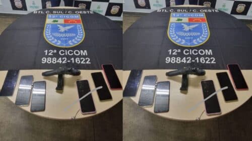 Homem é preso com seis aparelhos celulares roubados, em Manaus