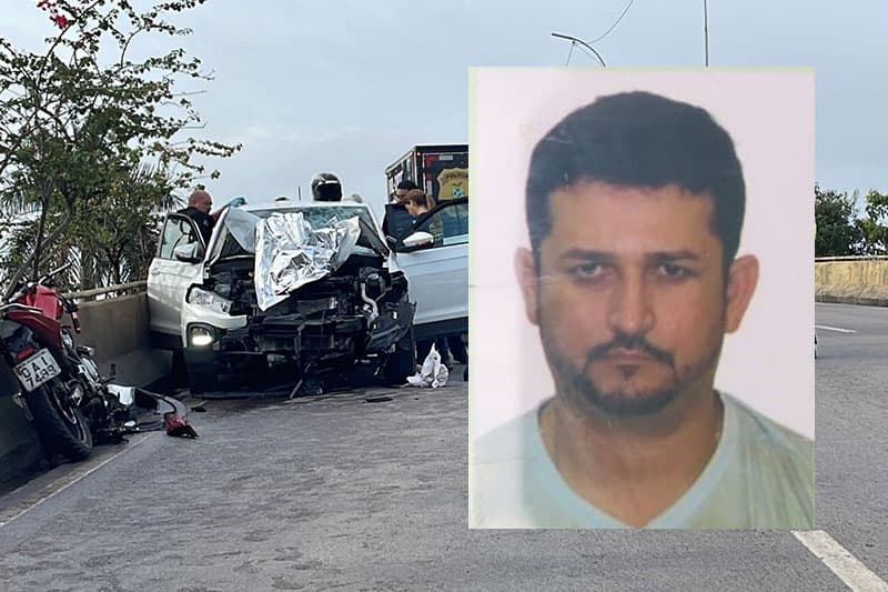 Motorista que invadiu contramão e atingiu motociclista é autuado por morte