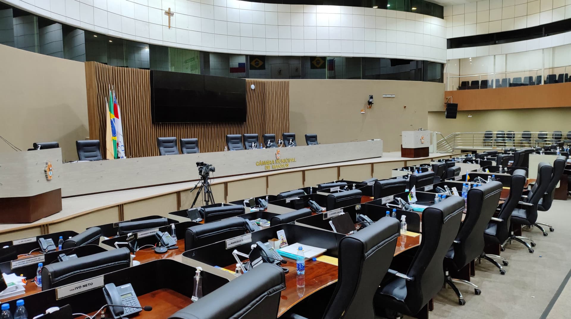 Vereadores da CMM ganham uma semana de folga devido ao feriado do trabalhador