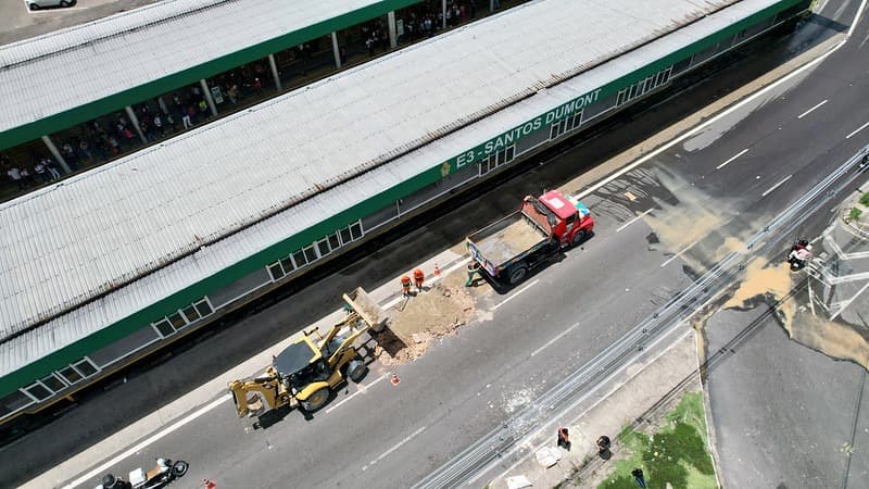 Prefeitura de Manaus recupera 15 metros de drenagem na Avenida Torquato Tapajós