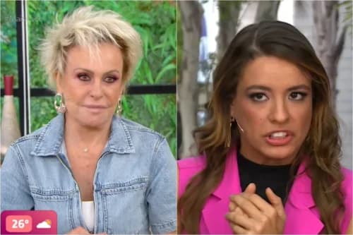 VÍDEO: Ana Maria Braga repreende Beatriz durante entrevista: “Não é permitido”