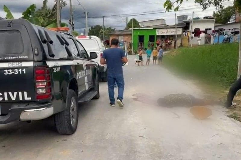 Homem tem cabeça estourada de tiros na zona Norte de Manaus