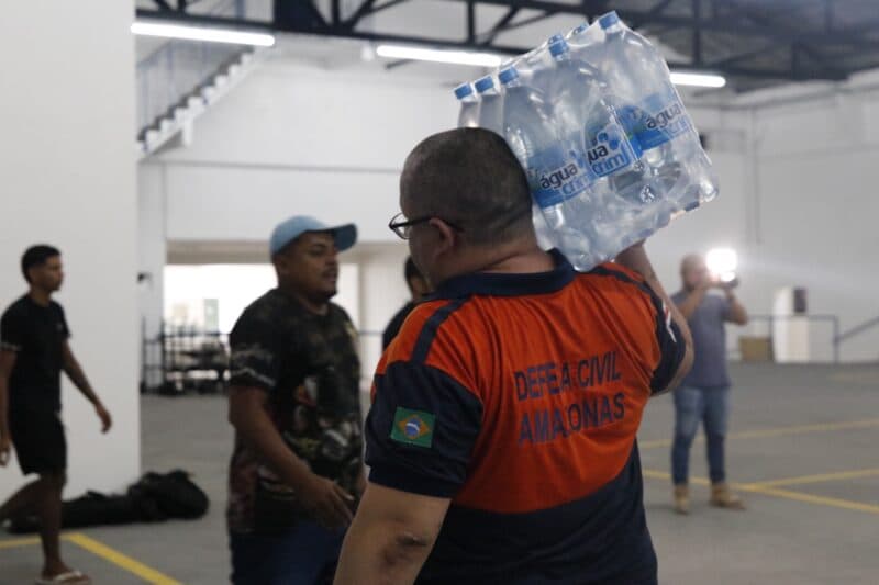 Campanha “Amazonas pelo RS” já arrecadou mais de 18 toneladas de insumos