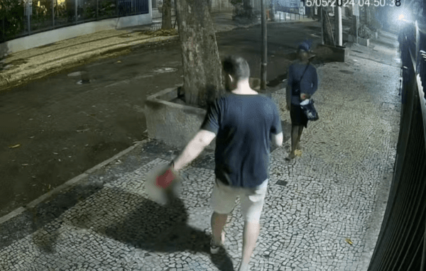 VÍDEO: Homem é perseguido e esfaqueado em rua de Botafogo, no RJ