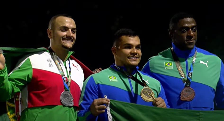 Amazonense Pedro Nunes quebra recorde brasileiro e sul-americano no lançamento de dardo