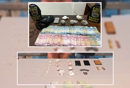 PM prende três pessoas por envolvimento com tráfico de drogas em Envira e Iranduba