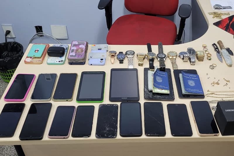 Em Manaus, trio envolvido em roubos a ônibus é preso