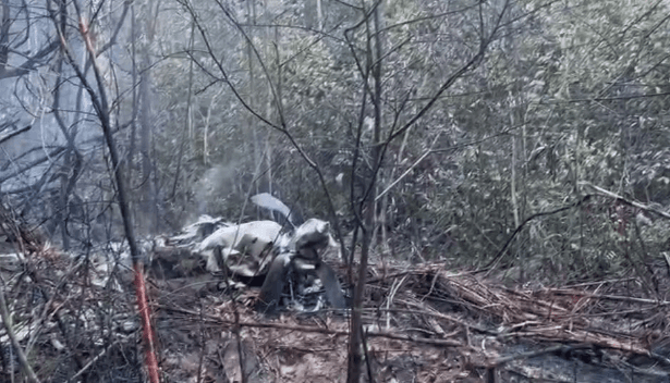 VÍDEO: Duas pessoas morrem carbonizadas após avião cair em Mato Grosso