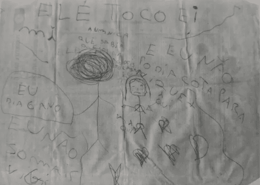 Tio é preso após sobrinha de 11 anos desenhar que era estuprada por ele
