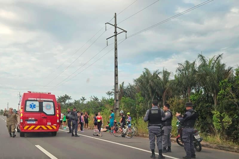 Maratonista morre ao ser atropelada por condutora embriagada, em Iranduba