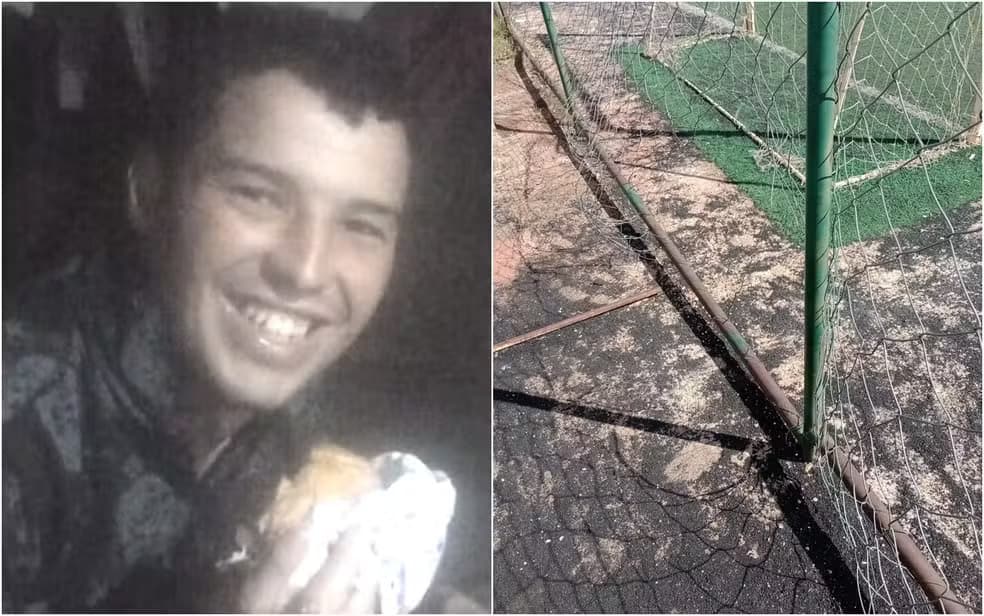 Jovem tenta escalar tela para pegar bola de futebol e morre, em GO