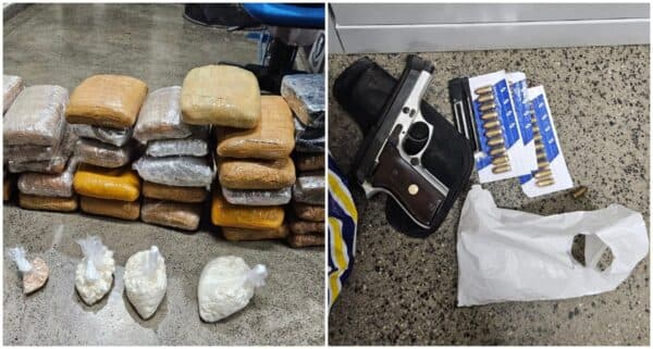 Em Manaus, dupla é presa com 30 kg de drogas avaliadas em R$ 600 mil