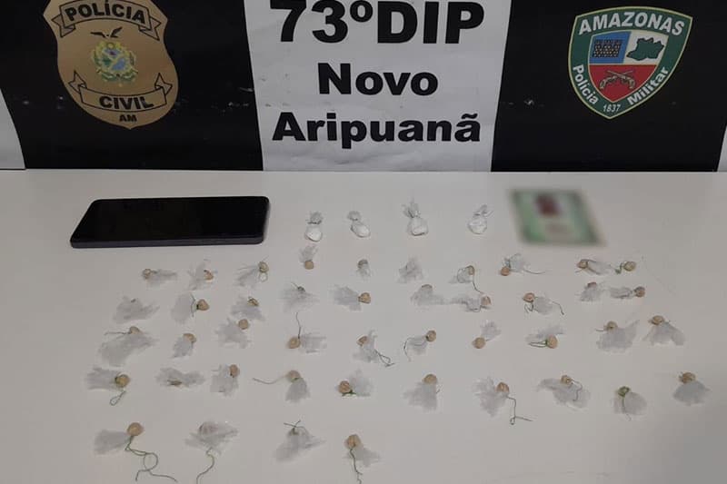 Quatro pessoas são presas por tráfico de drogas em Novo Aripuanã