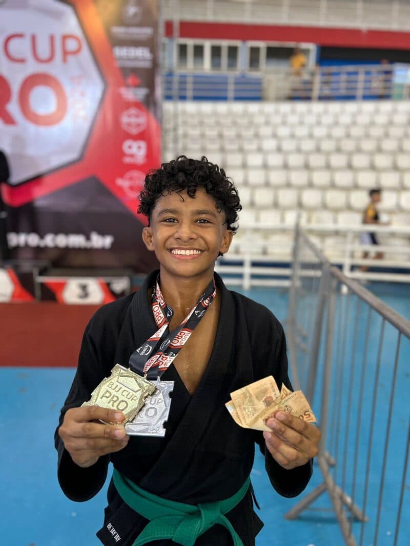 Projeto amazonense ‘Jovens Embaixadores’ conquista pódio em campeonato de jiu-jitsu