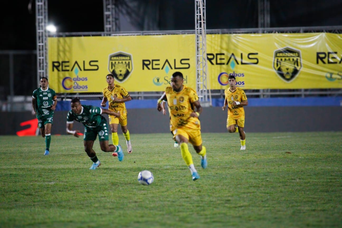 Amazonas FC fica no empate por 1 a 1 com Guarani na Série B