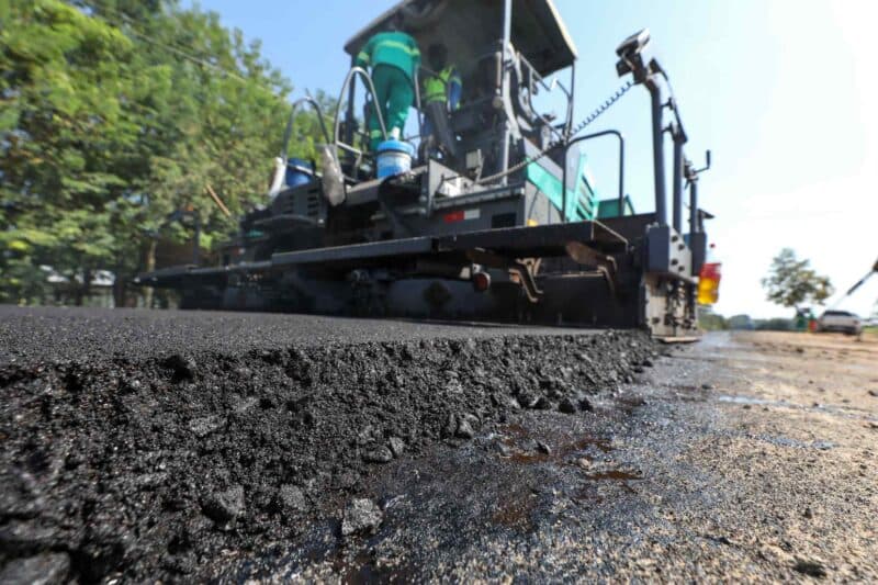 AM-010: obras são retomadas e já chegaram a 60% de conclusão