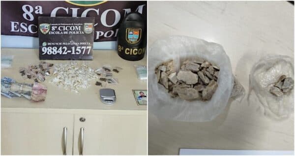Polícia prende homens e apreende adolescente por tráfico de drogas em Manaus