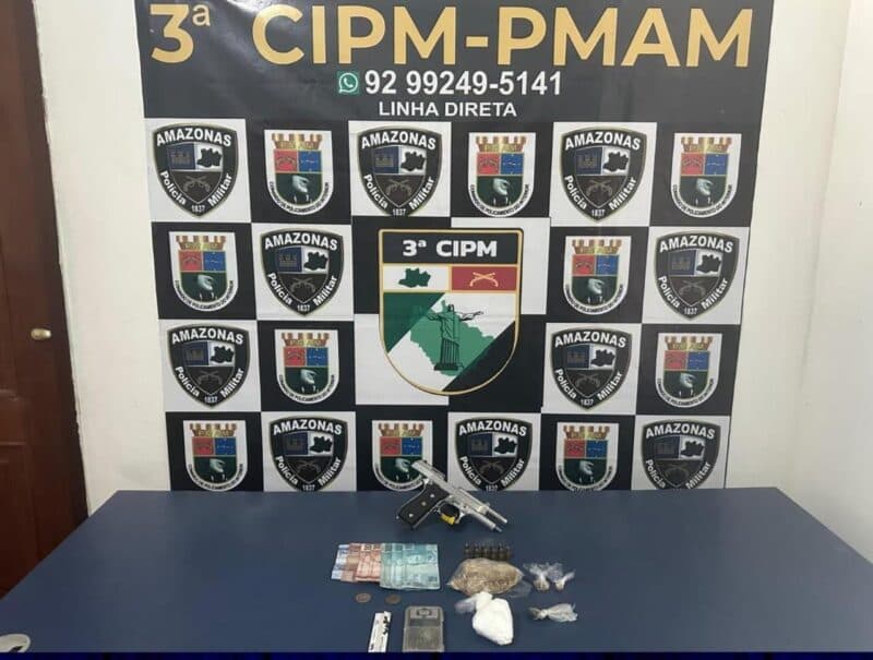 Foragido da Justiça, chefe de facção criminosa é preso em Rio Preto da Eva