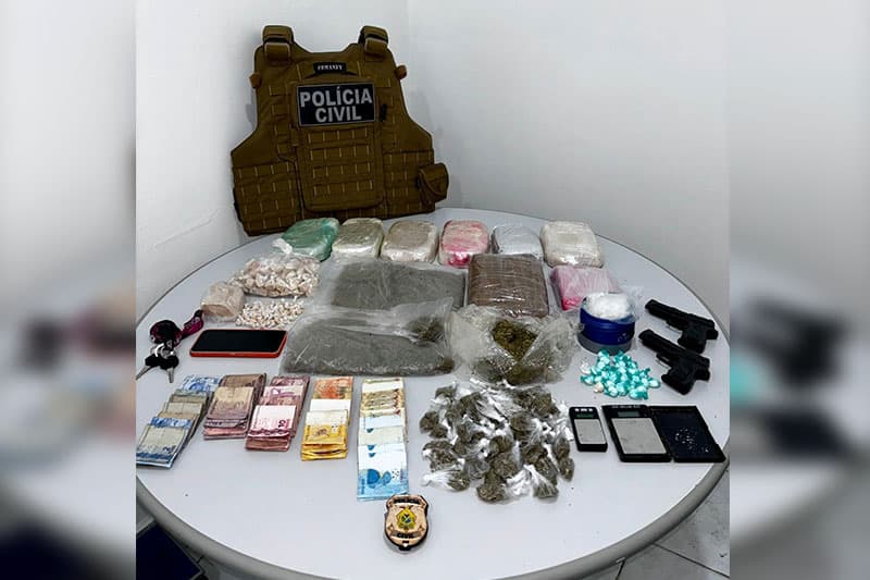 Em São Paulo de Olivença, ação policial prende homem com 9 quilos de drogas