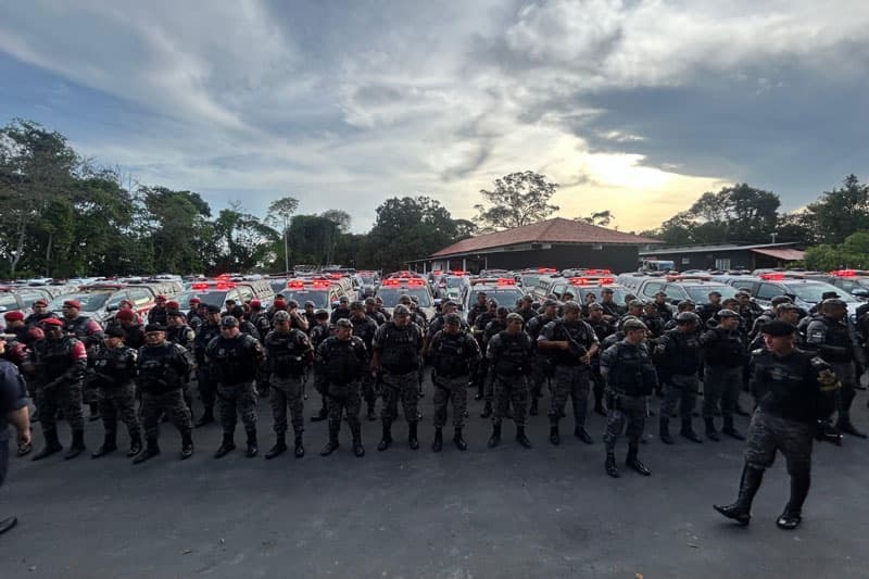 PM deflagra operação Impacto nas zonas Leste, Norte e Oeste de Manaus