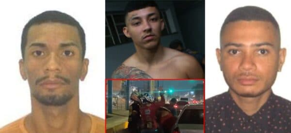 PROCURADOS: Trio é suspeito de espancar motorista até a morte em Manaus