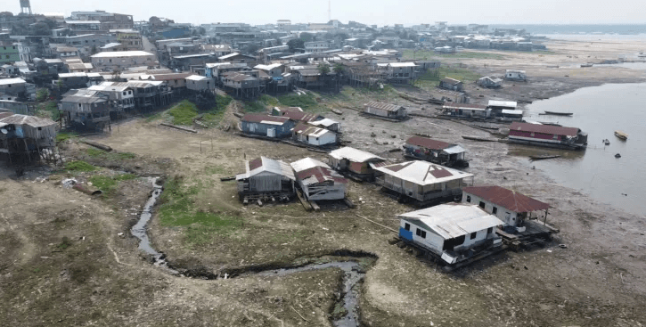 Tefé decreta situação de emergência devido à seca no Amazonas