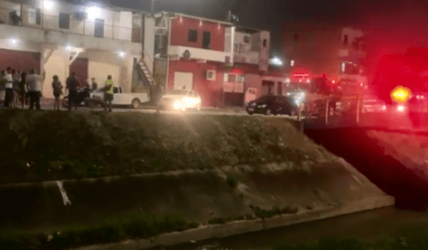 Suspeito de assalto é espancado e jogado em rip rap no bairro Alvorada