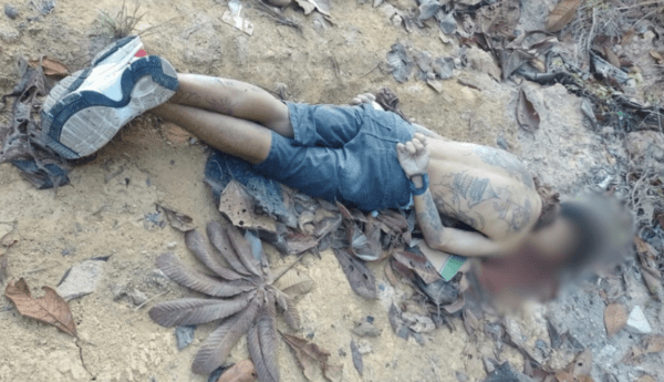 Corpo de homem é encontrado com mãos amarradas no Rio Preto da Eva