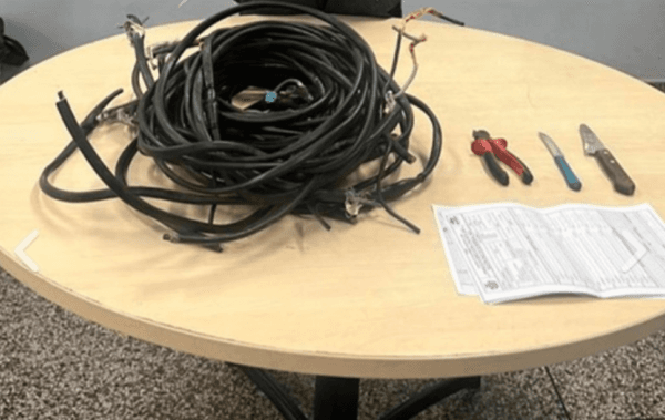 Homem é preso ao furtar cabos de energia no bairro Planalto