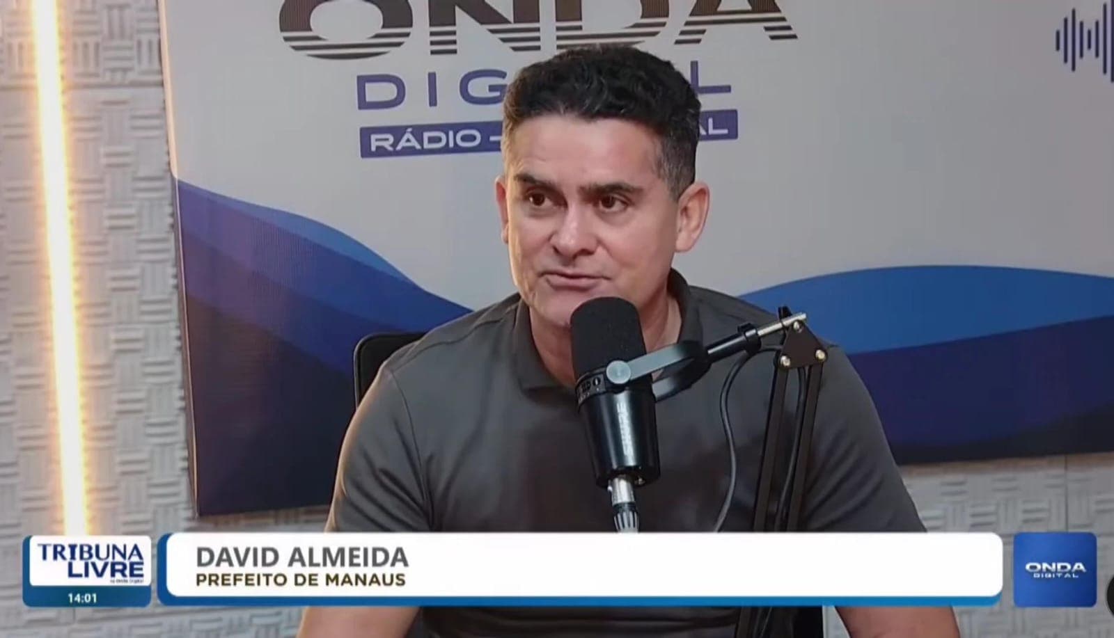 “Eu não posso, por meu ego e vaidade, prejudicar a população que precisa”, diz David Almeida
