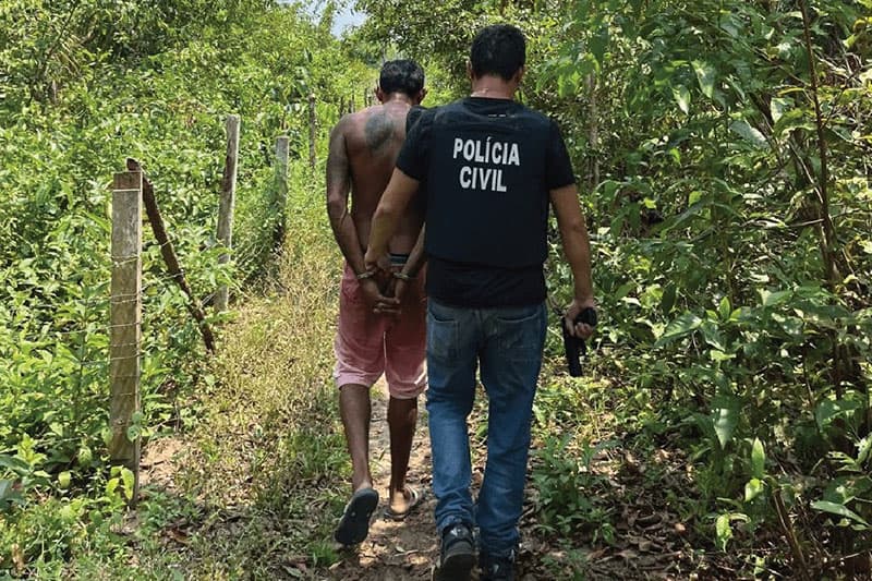 Homem é preso após ser condenado a mais de 12 anos por homicídio em Maués