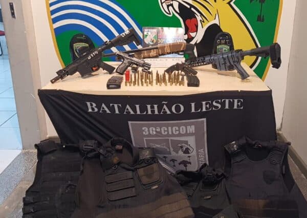 Grupo é preso com armas enquanto planejava confronto entre facções em Manaus