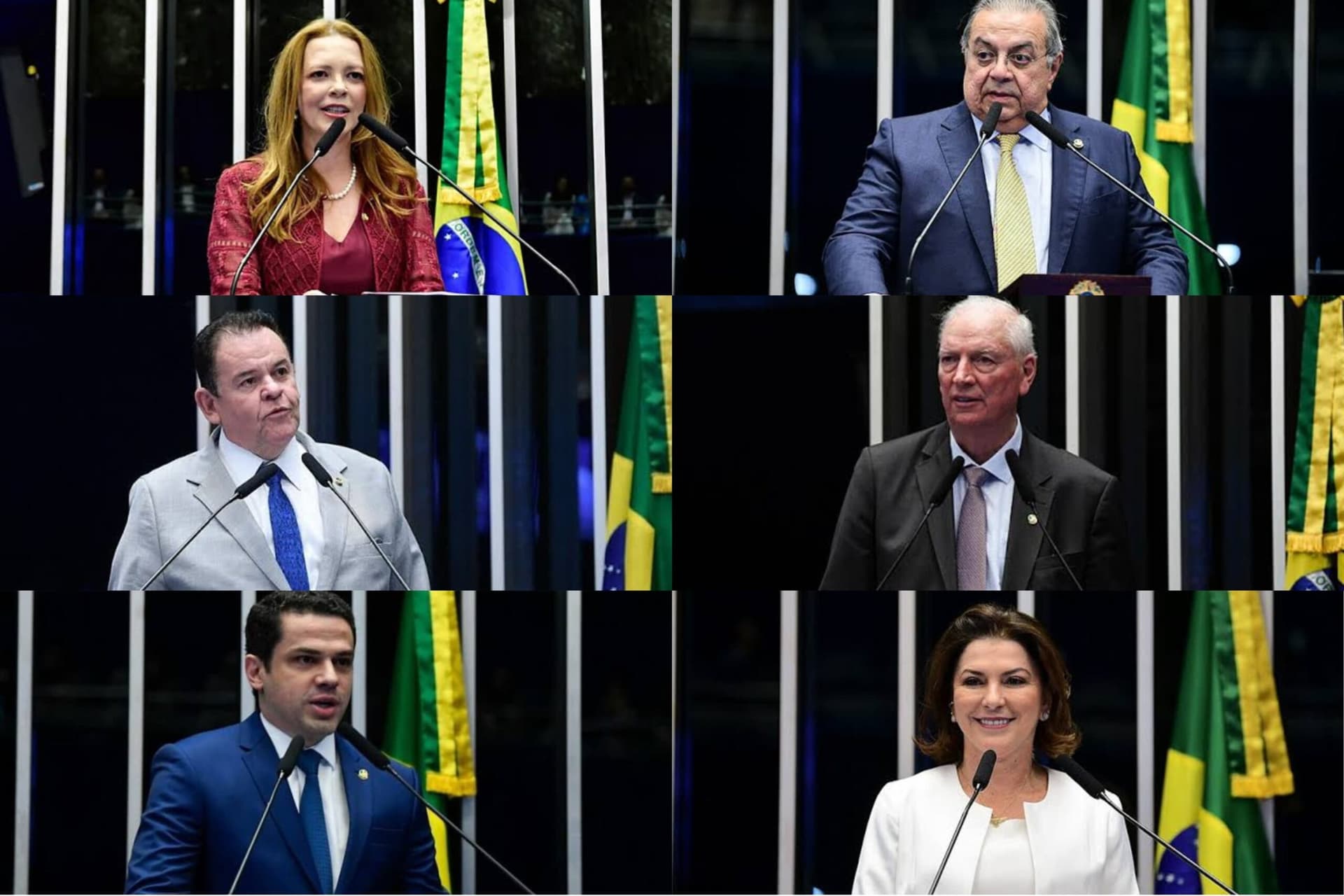 Conheça os senadores suplentes que assumem cadeiras no Senado após o recesso