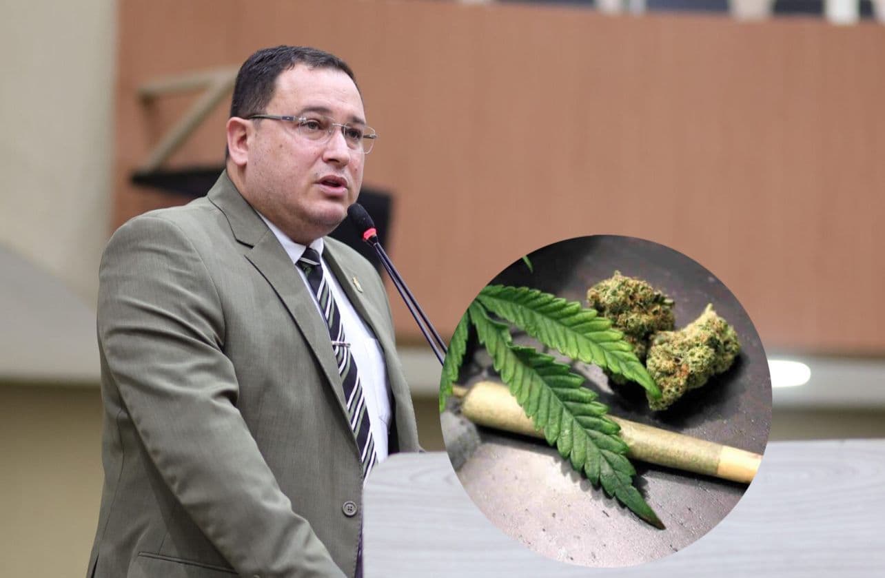 “O maconheiro pode até fumar na rua, mas será punido”, diz Raiff Matos ao criar PL que proíbe consumo de maconha em locais públicos de Manaus.