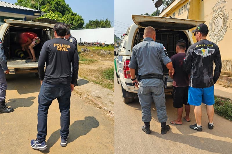 Operação Escudo Protetor: dupla é presa por roubo e estupro de vulnerável em Pauini
