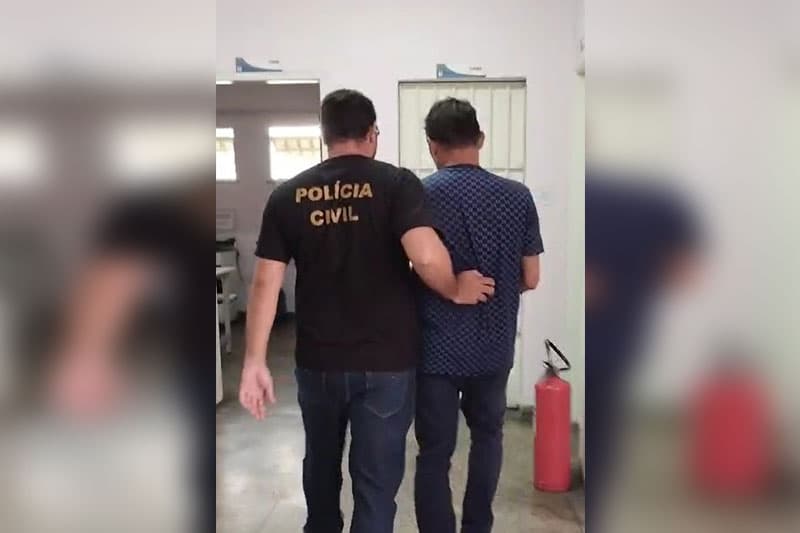 Em Manaus, homem é preso por vários crimes contra ex-companheira
