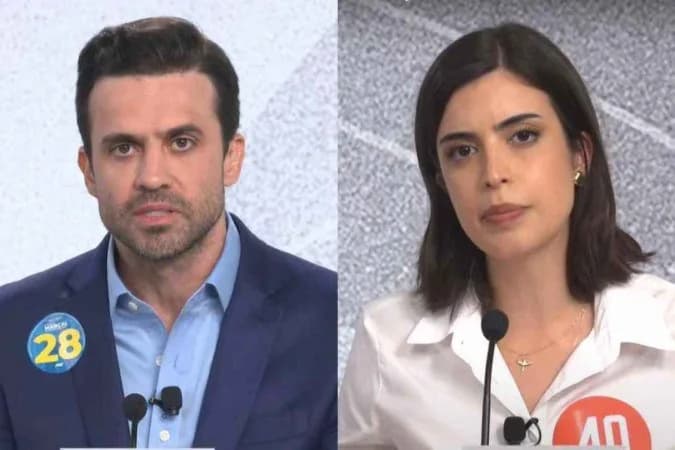 VÍDEO: “Mulher não vota em mulher, mulher é inteligente” diz Marçal sobre postura de Tabata Amaral em debate