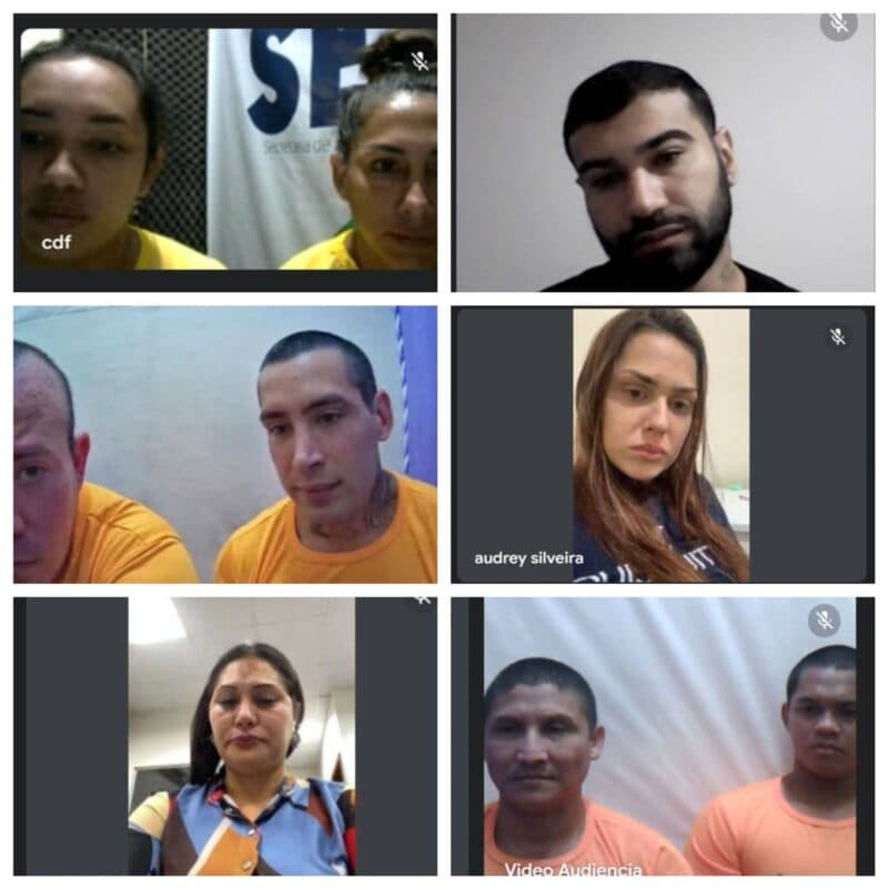 Veja como estão os envolvidos no ‘Caso Djidja’ durante audiência de instrução