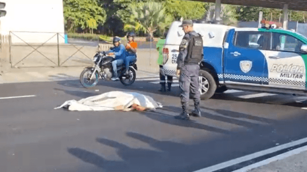 VÍDEO: Idoso morre ao ser atropelado em faixa de pedestres na Av. Constantino Nery