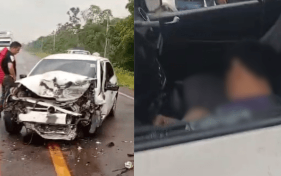VÍDEO: Motorista morre em grave acidente de carro na BR-319