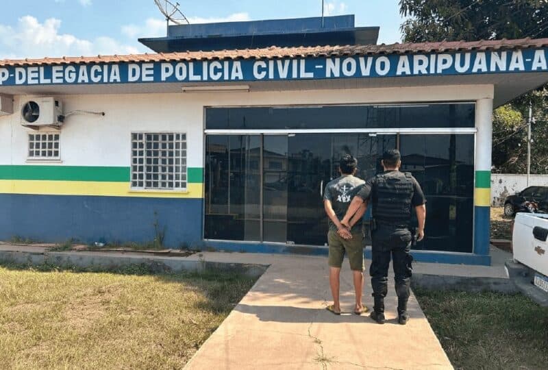 Em Novo Aripuanã, homem que matou idoso com golpe de remo é preso